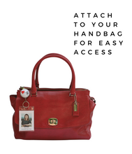 Large Heartbeat Retractable ID Badge Reel