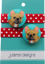 French Bulldog Hair Ties
