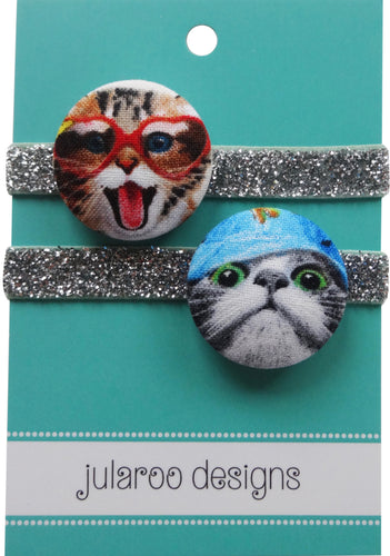 Happy Cats Hair Ties - 3 Colors to Choose From