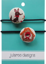 Little Red Riding Hood Small Hair Ties - 3 Colors to Choose From