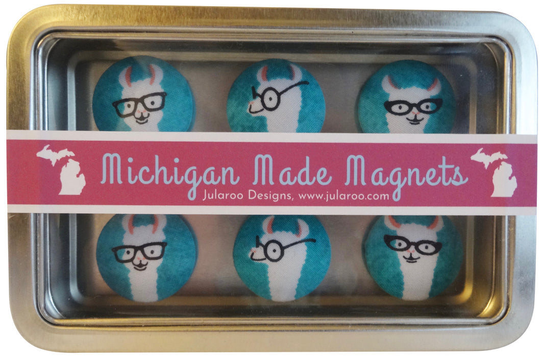 Llama Magnets Set of 6