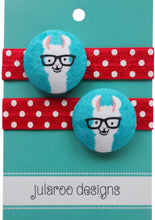 Llama Hair Ties - 3 Colors to Choose From