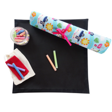 Pink Flamingo Roadtrip Travel Chalkboard Mat for Creative Kids