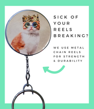 Regal Cat Retractable ID Badge Reel