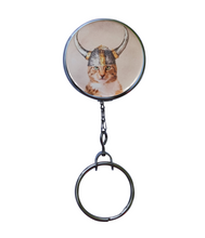 Viking Cat Retractable ID Badge Reel