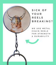 Viking Cat Retractable ID Badge Reel