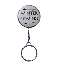 Winter is Coming Retractable ID Badge Reel