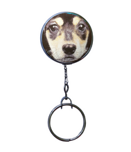 Cute Beagle Dog Print Retractable ID Badge Reel