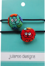 Colorful Cats Hair Ties - 3 Colors to Choose From