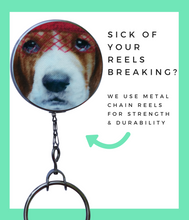 Hound Dog Retractable ID Badge Reel