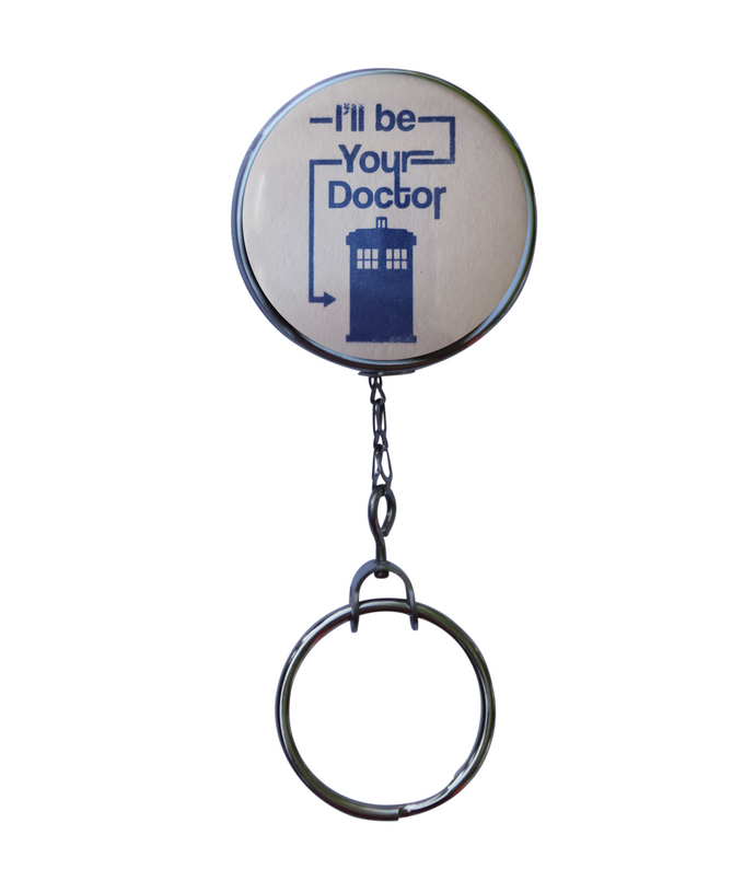 I'll Be Your Doctor Retractable ID Badge Reel – Jularoo Designs