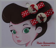 Little Red Riding Hood Hair Clips