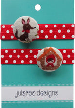 Little Red Riding Hood Small Hair Ties - 3 Colors to Choose From
