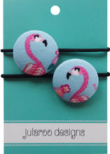 Pink Flamingo Hair Ties - 2 Colors to Choose From