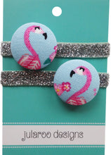 Pink Flamingo Hair Ties - 2 Colors to Choose From