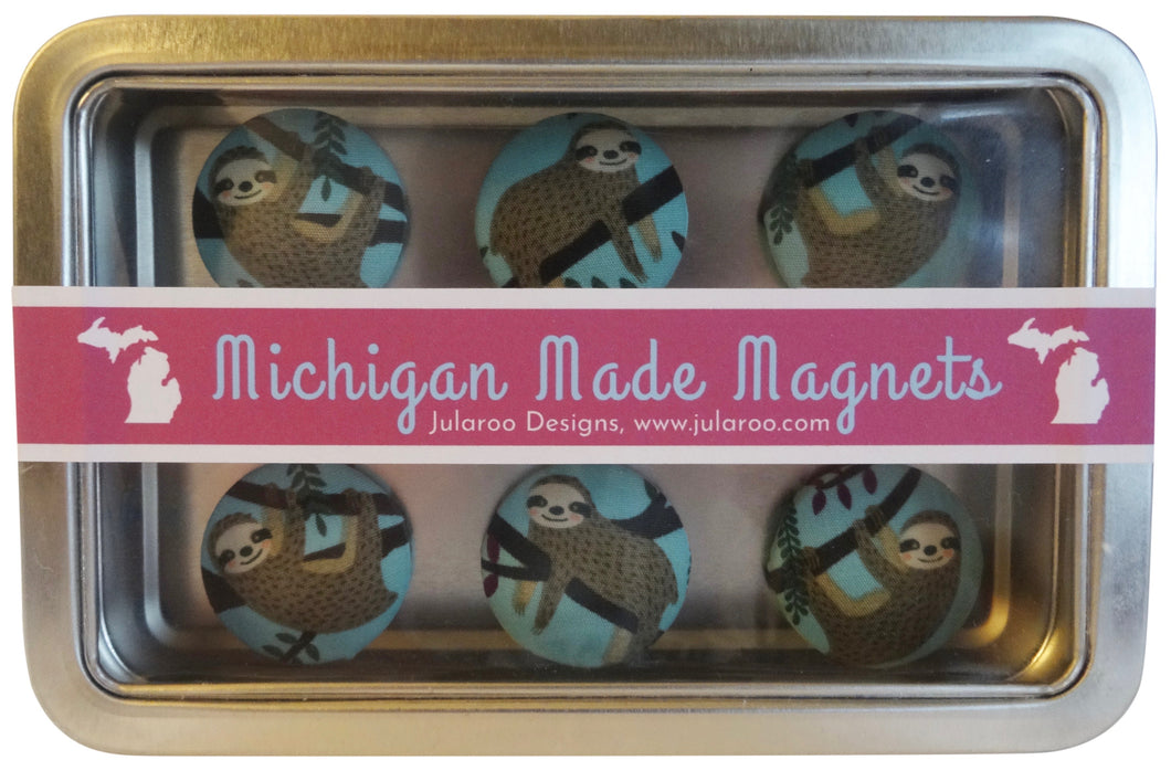 Sloth Magnets Set of 6